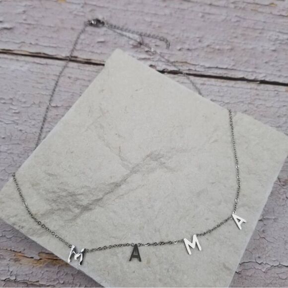 Silver Mama Necklace NEW - Picture 1 of 1